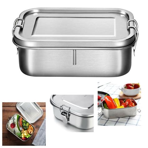 metal bento box australia|stainless steel bento box large.